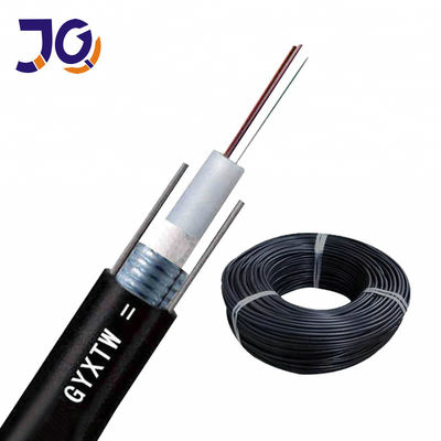 GYXTW 12core Aerial Fiber Optic Cable With Armored Steel