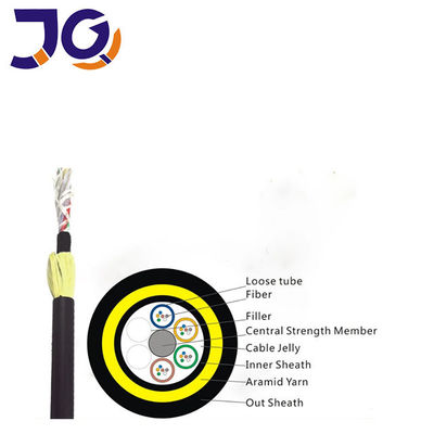 Good Quality Factory Price 24Core 48Core SM G652D Single-Sheath All-Dielectric ADSS Aerial Fiber Optic Cable