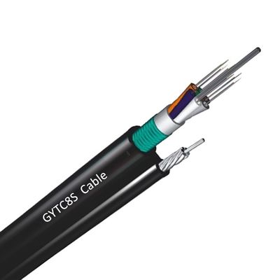 ARMOURED FIBER OPTIC CABLE AERIAL FIG 8 OUTDOOR OPTICAL FIBRE CABLE 48 96 CORE GYTC8S GYXTC8S