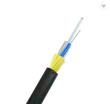 Outdoor 8 Core 12 hilos 24 hilos Fiber Optic Cable ADSS Fiber Optic Cable Aerial  Communication Cables