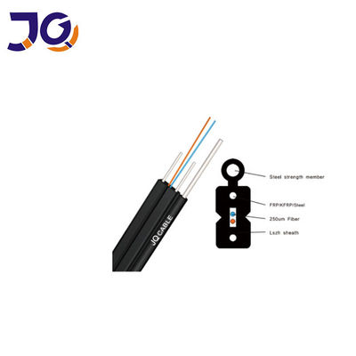 Fiber Optic Cable 1 2 4 Core GJYXCH/GJYXFCH Steel Wire FTTH Drop Cable G657A For Outdoor