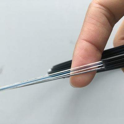 Steel Wire FTTH Drop Cable GJYXFCH 1 2 4 Core G.657A Fiber