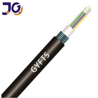 Fiber Cable GYTS Armoured Duct 24 48 96 144 288 Cores Optical Fiber Cable