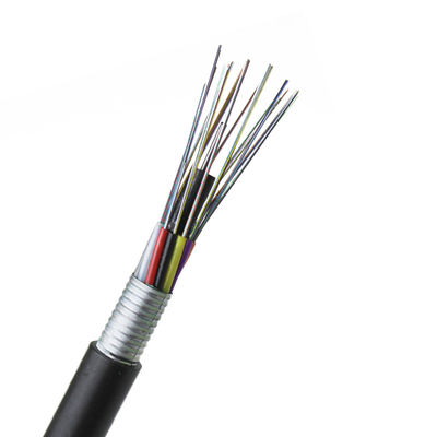 48 72 96 144 288 Core Stranded Loose Tube Optical Fiber Cable GYTA GYTS Duct Buried Communication Cable