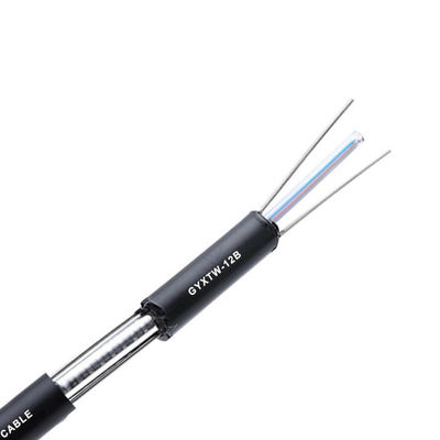 MDPE Jacket Outdoor Aerial Fiber Optic Cable 8.0mm Diameter