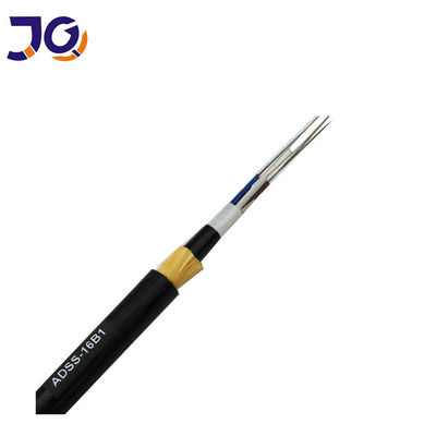 Water Resistant Loose Tube ADSS Fiber Optic Cable 96 144 Core
