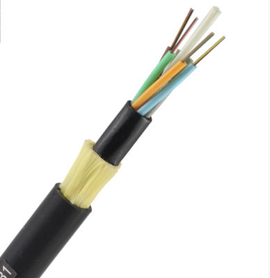 Loose Tube ADSS Fiber Cable Dual Jacket  Transmission Span 490M 950M