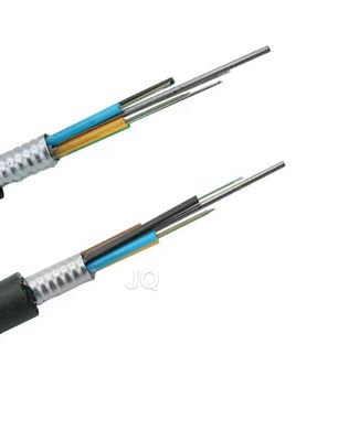 Underground G652D Single Mode Armoured 24 Core G652d  Outdoor Fiber Optic Cable
