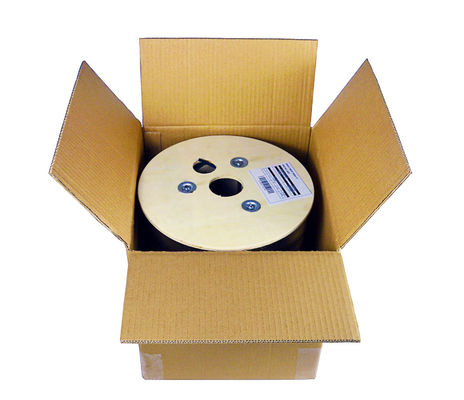 4 Core 657A1 Single Mode Flat  Aerial Ftth Drop Cable With Messenger