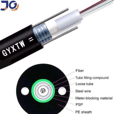 Unitube Single Mode Optique GYXTW Outdoor Fiber Optic Cable