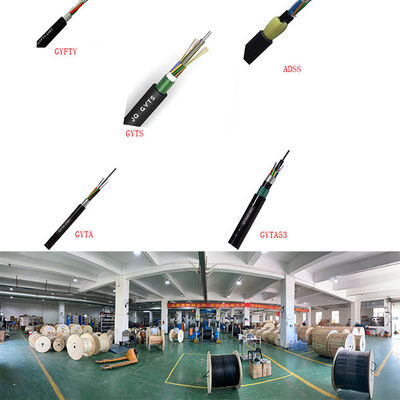 Anti Rodent Glass Yarn Single Underground Fiber Optic Cable