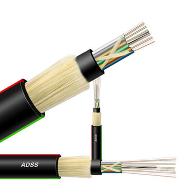 Customized Outdoor 6 Core Adss Fiber Optic Cable G652D