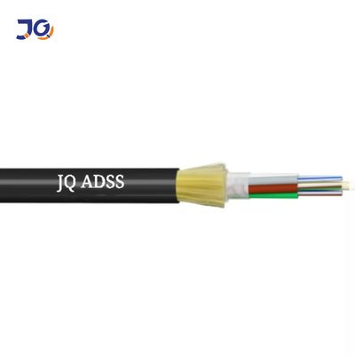 Single Mode 72 Core G652d Fiber Optic Cable Selfsupporting Pe Jacketed