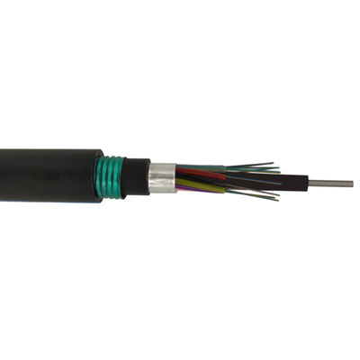 Double Sheath  GYTA53 Underground Fiber Optic Cable Direct Buried  Water Resistant
