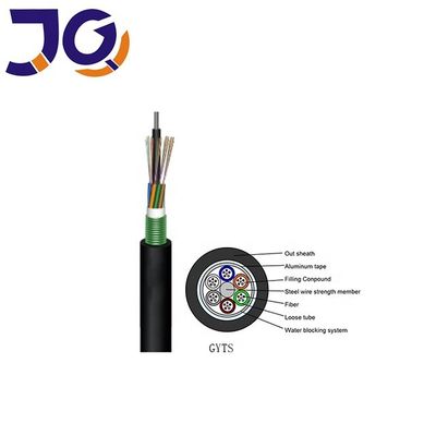 Pipeline Single Mode 48 Cores GYTS Fiber Optic Cable