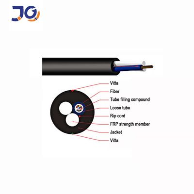 80M Span  Mini ADSS Fiber Cable G652D , all dielectric fiber optic cable
