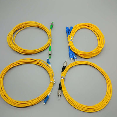 Singlemode 3m Simplex Fiber Optic Patch Cord multiple color