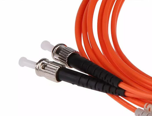 Customization FTTH Duplex OM3 Multimode 3.0mm Fiber Optic Patch Cord