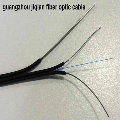 FRP G657 Ftth Drop Steel Messenger Wire Cable For FTTX Network