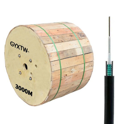 2 4 6 8 24 32 48 84 96 144 288 Cores Armoured Optical Fiber Cable GYXTW Fiber Cable