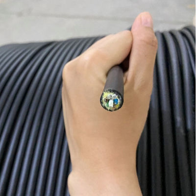 Non Metallic Single Jacket ADSS Fiber Optic Cable 6/12/24/48/96 Core 100/200m Span G652D