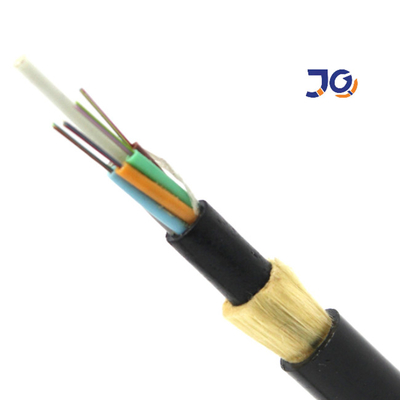 24 hilos 48 core ADSS Aramid Yarn Cable Fibre Optic Cable 80m 100m120m 200m Sspan fibra optica Factory Price