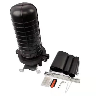 Vertical 1 In 4 Out Optical Splice Dome Closure Mechanical Sealing Cable Splice Box Fiber Optic Closure
