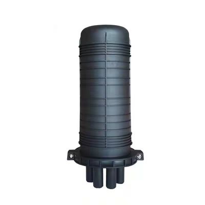 Vertical 1 In 4 Out Optical Splice Dome Closure Mechanical Sealing Cable Splice Box Fiber Optic Closure