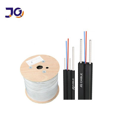 OEM G652D FTTH Fiber Optic Drop Cable GJXH GJXCH Black Jacket