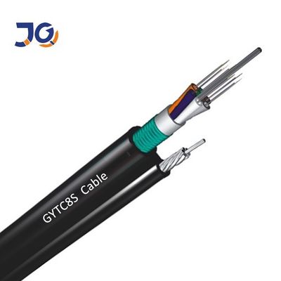 Self - Supporting FRP Steel Wire Strength Armoured GYFTC8S GYTC8S Figure 8 Fiber Optic Cable