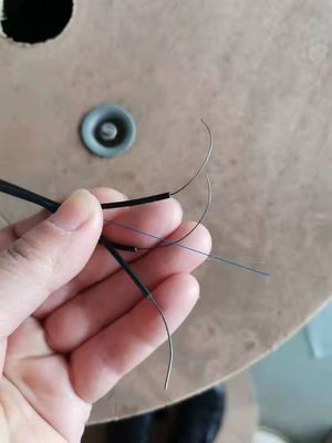 Networking FTTH Optical Drop Cable Single Mode G657a 1/2/4 Cores