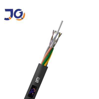 Outdoor Single mode Duct G652D FRP strength member 12 24 48 96 core optical fiber cable fibra optic GYFTY