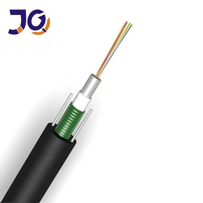 FTTH Fiber Drop Cable 2 / 4 / 6 / 8 Core Single Mode Outdoor Indoor ...